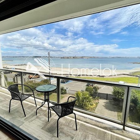 Luxury T3 Standing 2 - Vue Mer Exceptionnelle 180 Larmor-Plage Exterior photo